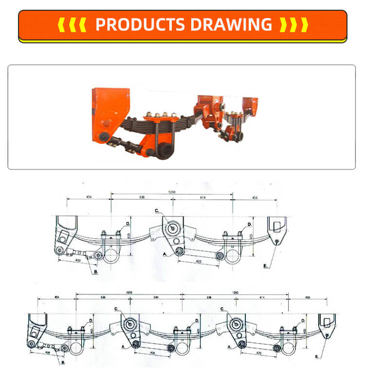 American 68 Type 2 Axle Suspension - Mechanical Suspension - 1