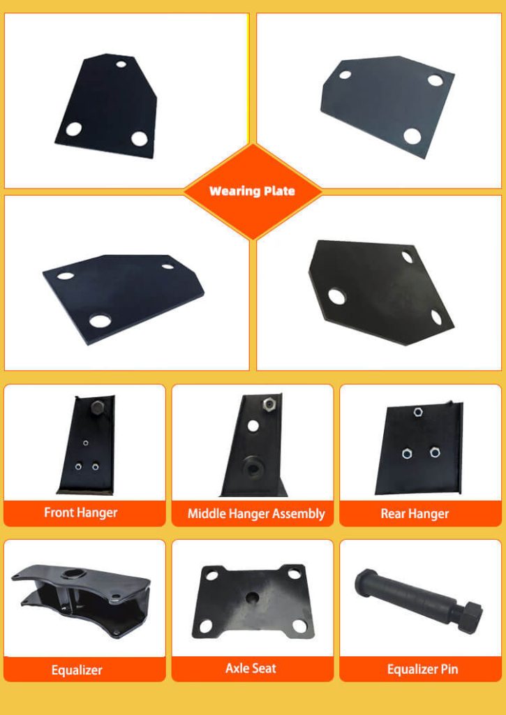 Wearing Plate for BPW Suspension Front Hanger - Suspension Parts - 2